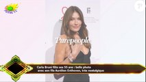 Carla Bruni fête ses 55 ans : belle photo  avec son fils Aurélien Enthoven, très nostalgique