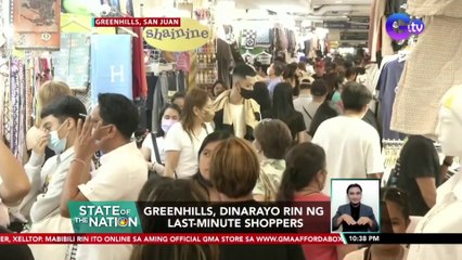 Mga naghahabol ng pamimili sa Divisoria, nakipagsiksikan | SONA