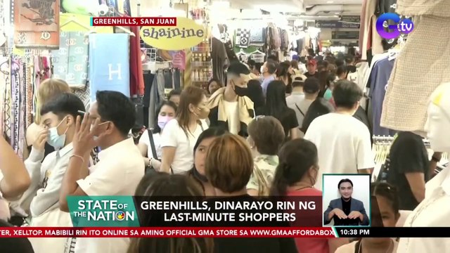 Mga naghahabol ng pamimili sa Divisoria, nakipagsiksikan | SONA