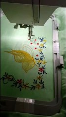 new butterfly  design #new #design #music#shorts #viral #suit #embroiderydesign #usha