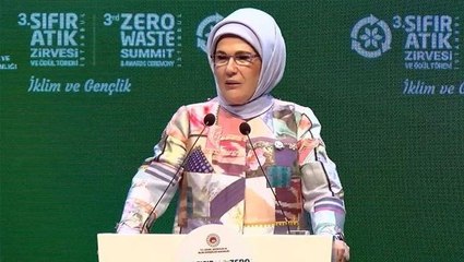 Emine Erdoğan müjdeyi verdi! Türkiye "sıfır atık" merkezi olacak
