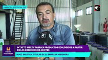 Intacto Welty fabrica productos ecológicos a partir de los desechos de aceites