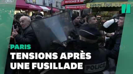 Fusillade à Paris : des tensions éclatent avec la police