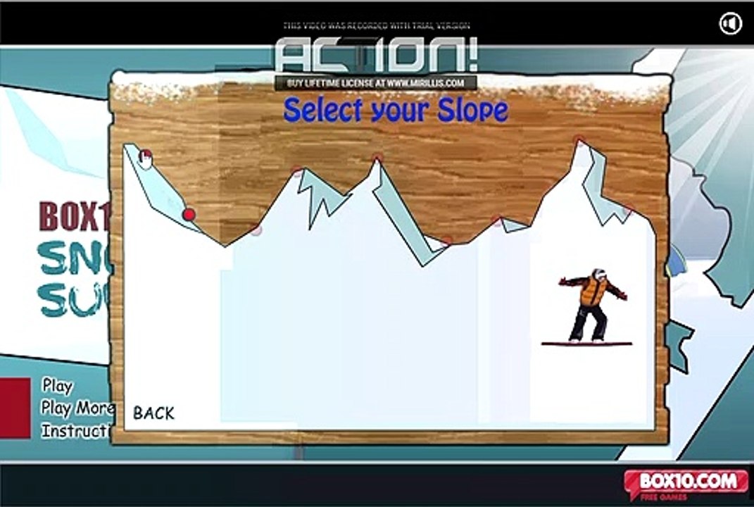 Snow Surfing gameplay