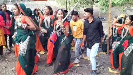 आदिवासी शादी का शानदार डांस वीडियो 2023 🎉