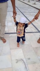 Asmit Walking in Gurudwara Katani Sahib Ludhiana