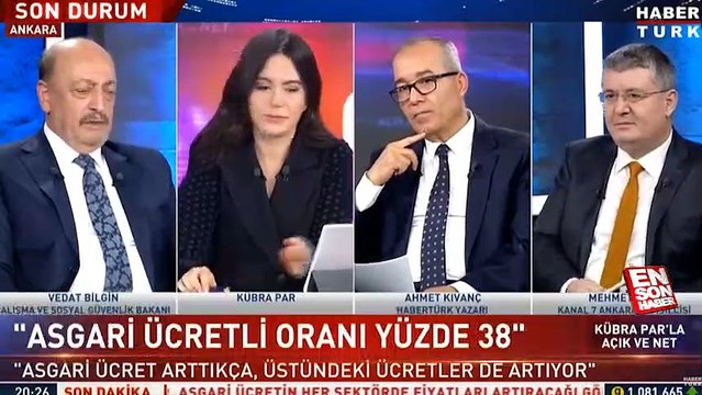 Vedat Bilgin: Asgari ücrete ara zam yapılabilir