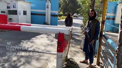 'The page on which we exist, they have burnt it': University ban dismays Afghan women students