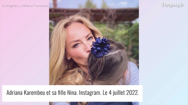 Adriana Karembeu : Rare et adorable vidéo de sa fille Nina, émerveillée par un Noël démesuré à Marrakech !