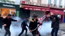 Paris'teki silahlı saldırı - Terör örgütü PKK yanlıları polise saldırdı (4)