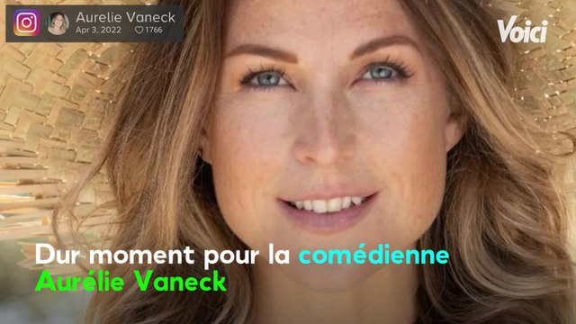 Voici - Une histoire de fou : Aurélie Vaneck révèle que sa fille a été hospitalisée 4 jours pour une raison étonnante