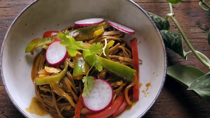Fideos Thai con Verduras