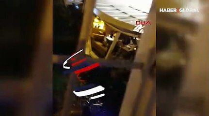 Bebek'te restoran iskelesi çöktü: 4 kişi denize düştü