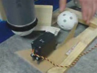 Test du servo d'extraction des balles