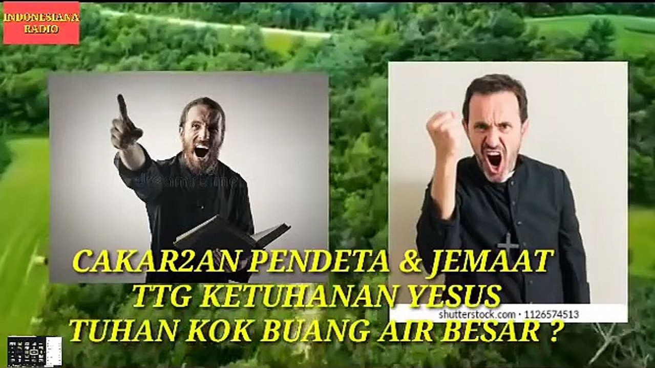 CAKAR CAKARAN PENDETA & JEMAAT TTG KETUHANAN YESUS . TUHAN KOK BUANG AIR BESAR -