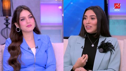 ليه اخترتي تسألي مصطفى حسني عن الاعتزال مش معز مسعود؟ .. زيزي عادل: بحب أسمع له وكلامه مريح .. ياسمين عز: وأنا كمان !!
