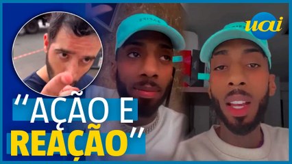 Eddy Jr. diz ter agredido vizinho que o ameaçou