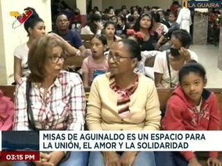 La Guaira | Parranda y unión reinan en la tradicional misa de aguinaldo en el sector Playa Grande