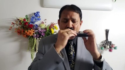 Aana Meri Jaan Sunday Ke Sunday-Film Shehnai 1947-Vintage Song on Harmonica Live Performance by Mukund Kamdar