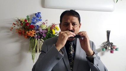 Aankhon Mein Teri Ajab Si - Film Om Shanti Om 2007 on Harmonica Live Performance by Mukund Kamdar