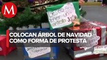 Médicos de Pemex vuelven a manifestarse, exigen pago de aguinaldos