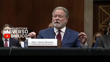 El director de Alimentos de la ONU anuncia una hambruna para 2023