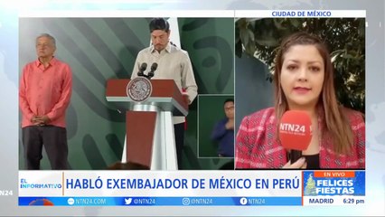 Esto fue lo que dijo el exembajador de México en Perú luego de ser expulsado de Lima