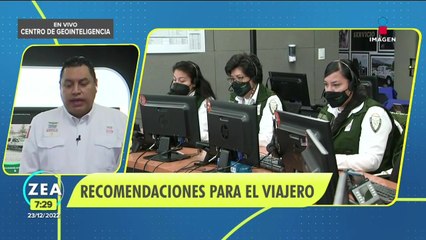 Precaución en las carreteras, el reporte de los Ángeles Verdes | 23/12/22
