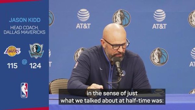 Kidd 'felt connected' with Mavericks record-breaking Christmas Day win