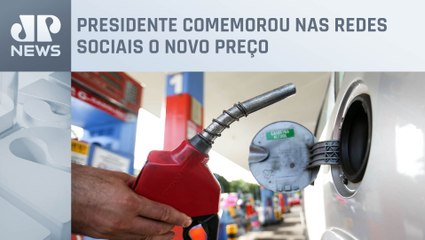 Bolsonaro comemora queda do preço da gasolina