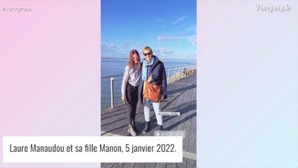 Laure Manaudou : Son immense fille Manon, cheveux très longs, sportive de Noël en jogging !