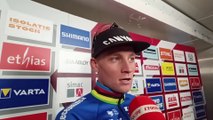 Cyclo-cross - Coupe du Monde - Gavere 2022 - Mathieu van der Poel s'impose devant Wout Van Aert à Gavere, Tom Pidcock est 3e