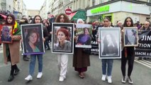 شاهد: مسيرة تكريماً لقتلى هجوم باريس الأكراد