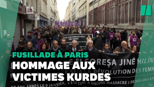 Fusillade à Paris : une marche blanche en hommage aux victimes kurdes