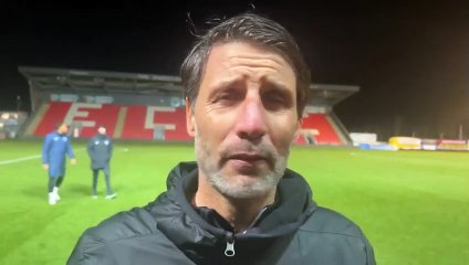 Watch: Danny Cowley's post-match reaction