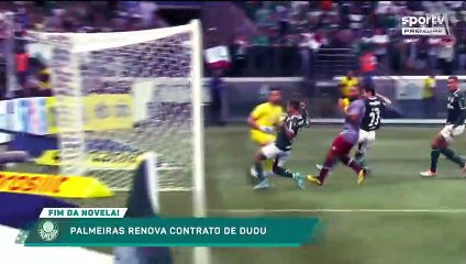 Chico Lang e Garraffa debatem renovação de Dudu no Palmeiras