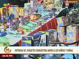 Gobierno Nacional realiza entrega de juguetes con actividades recreativas en el estado Miranda