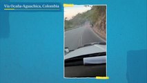 Tractomula impacta contra otro vehículo en una carretera de Colombia