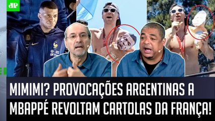 "MEU DEUS! QUE CHATICE! O Mbappé..." PROVOCAÇÕES da Argentina IRRITAM cartolas da França após a Copa