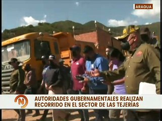 Vpdta. Delcy Rodríguez y autoridades gubernamentales realizan recorrido en el sector de Las Tejerías