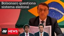 Bolsonaro volta a questionar a segurança das urnas em live | OPINIÃO
