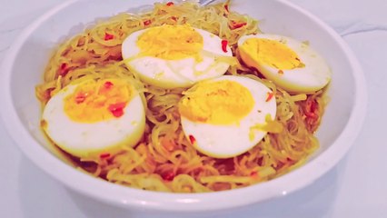 Quick & Easy Cooking Dinner | Spicy Rice Noodle Soup