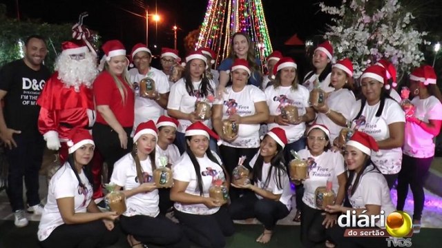 Prefeitura de Bom Jesus promove Natal com luzes, ações culturais, Papai Noel e ceia para população