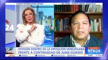 “La decisión que han tomado es errática”: precandidato presidencial sobre aprobación de fin del Gobierno de Guaidó