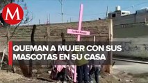 Piden justicia por feminicidio de Ana María, mujer con discapacidad quemada viva en Chimalhuacán