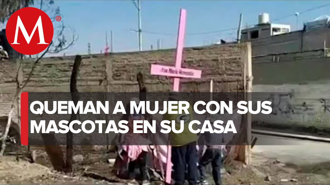 Piden justicia por feminicidio de Ana María, mujer con discapacidad quemada viva en Chimalhuacán