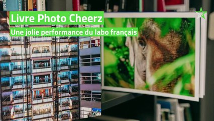 Test Livre Photo Cheerz : une jolie performance du labo français