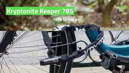 Test Kryptonite Keeper 785 : une chaine antivol qui ne se laisse pas faire