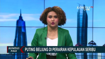 Fenomena Pusaran Angin di Tengah Perairan Kepulauan Seribu Terekam Kamera Warga!