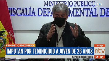 Imputan por feminicidio a joven de 26 años
